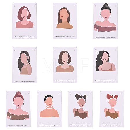 Cardboard Jewelry Display Cards CDIS-H002-02-1
