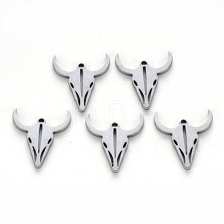 Tarnish Resistant 304 Stainless Steel Charms STAS-N092-52-1