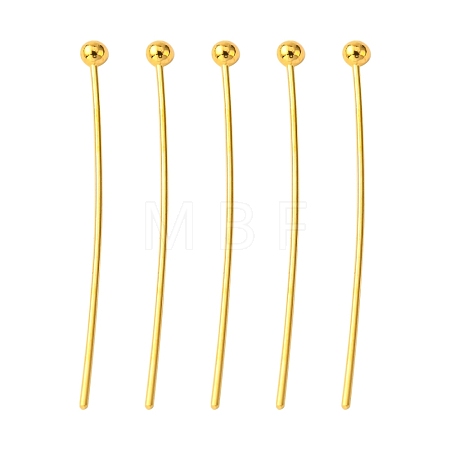 Brass Ball Head pins X-KK-R020-06G-1
