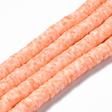Handmade Polymer Clay Beads Strands CLAY-N008-010-213-1
