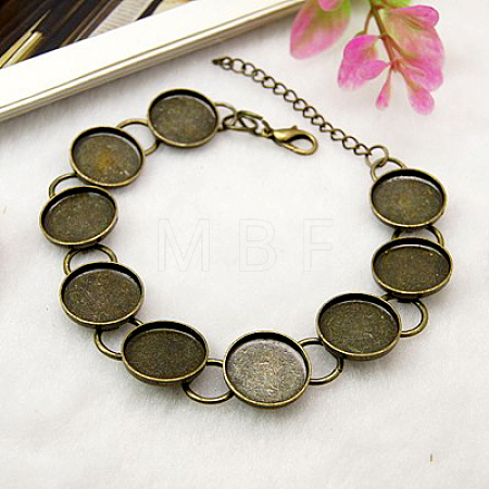 Brass Bracelet Making X-KK-G049-AB-NF-1
