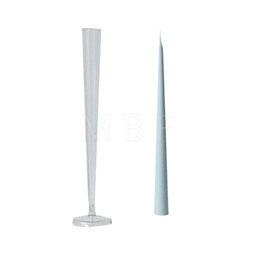 DIY Plastic Taper Candle Molds CAND-PW0001-033B-1
