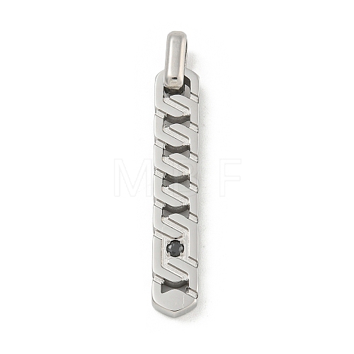 304 Stainless Steel Pendants STAS-F307-04P-1