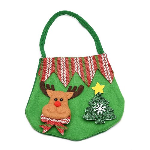 Christmas Non-woven Fabrics Candy Bags Decorations ABAG-I003-04D-1