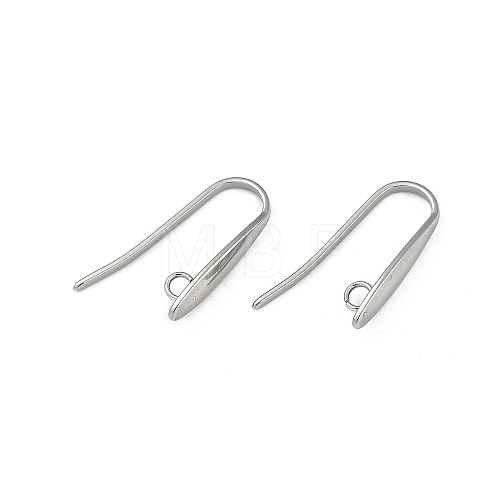 304 Stainless Steel Ear Wire Accessory STAS-Q336-12A-P-1