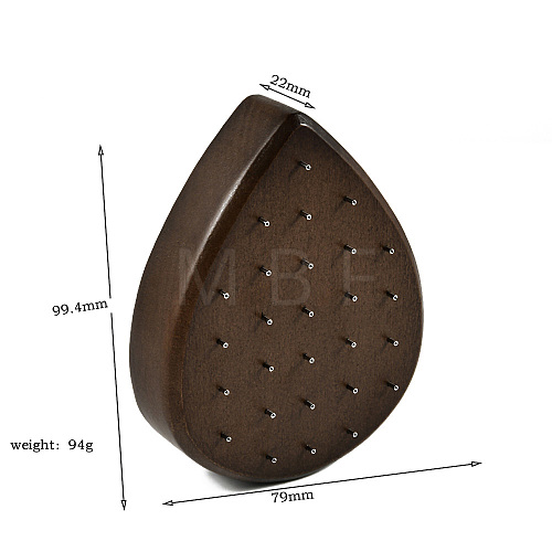 Wooden Earrings Storage Rack PW-WG82BBA-21-1
