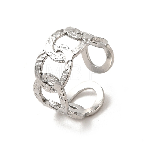 201 Stainless Steel Finger Rings RJEW-H223-03P-07-1