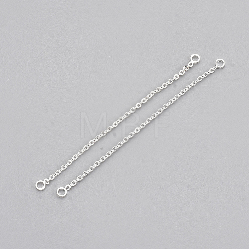 Brass Chain Links connectors KK-T044-03B-S-1