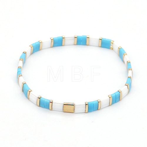 Rainbow Bohemian Style Original Design Fashion Tila Beaded Bracelet for Women. RM1844-13-1