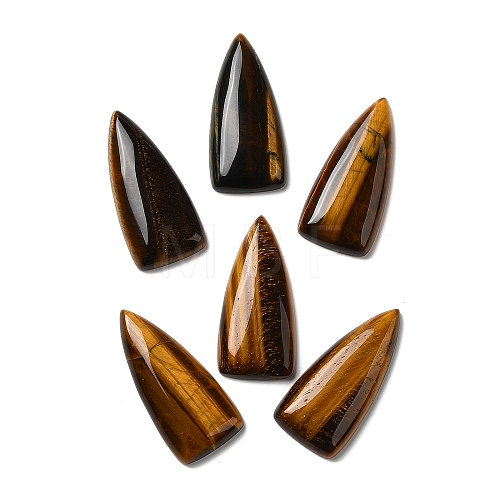 Natural Tiger Eye Cabochons G-D066-03A-1