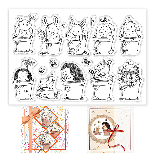 PVC Plastic Stamps DIY-WH0167-56-1045-1