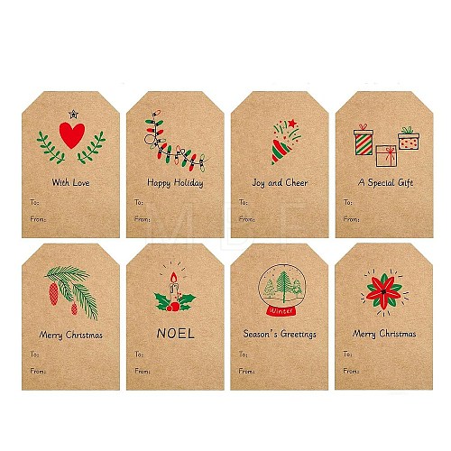 Christmas Theme Paper Stickers STIC-P013-05A-1