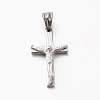 Easter Theme Men's 201 Stainless Steel Crucifix Cross Pendants STAS-F010-21-2
