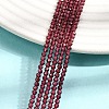 Natural Garnet Beads Strands X-G-J002-20-5