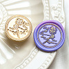 Wax Seal Brass Stamp Heads AJEW-I067-A08-1