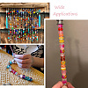 Craftdady 100Pcs 10 Colors Transparent Glass European Beads GLAA-CD0001-12-8