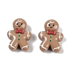 Christmas Opaque Resin Decoden Cabochons X-CRES-M036-03R-1
