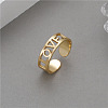 Brass Cuff Open Rings for Women WGEB30E-02-1