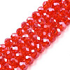 Electroplate Glass Beads Strands EGLA-A034-T3mm-A27-1