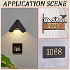 10Pcs ABS Plastic Stickers DIY-SP0007-95B-6