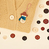 4-Hole Wooden Buttons BUTT-TA0001-06-12