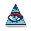 Evil Eye Theme Silicone Beads SL-CBACE28-03B-1