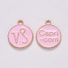 Alloy Enamel Pendants LS-X-ENAM-S124-01B-09E-1