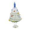 Handmade Lampwork Christmas Tree Ornaments LAMP-C026-06F-2