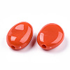 Opaque Acrylic Beads OACR-T011-59H-1