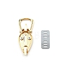 Zinc Alloy Bag Lock Accessories AJEW-WH0277-09LG-2