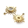 Ion Plating(IP) 304 Stainless Steel Charm STAS-Q254-30G-4