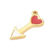 304 Stainless Steel Enamel Pendants SA-CBA8A4A-02G-2