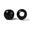 Natural Black Onyx European Beads G-Q602-09A-12-2