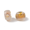 Luminous Transparent Acrylic Beads OACR-P037-01B-Z-3