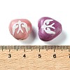 Printed Handmade Porcelain Beads FIND-H023-01-3