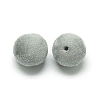 Flocky Acrylic Beads X-MACR-S270-10mm-13-2