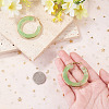 1 Pair 304 Stainless Steel Hoop Earrings EJEW-TA0001-89F-5