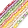 Handmade Porcelain Beads Strands PORC-B008-01-1