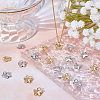 20Pcs 2 Colors Cubic Zirconia Pendants KK-BBC0001-54-5