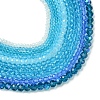 Electroplate Glass Beads Strands EGLA-FS0001-42A-1
