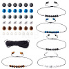 DIY Stone Beads Bracelet Making Kit DIY-CF0001-12-9