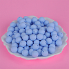 Round Silicone Focal Beads SI-JX0046A-116-3