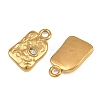 304 Stainless Steel Pendants RB-CBABFDA-02G-2