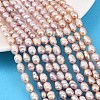 Natural Cultured Freshwater Pearl Beads Strands PEAR-F020-20B-1