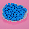 Round Silicone Focal Beads SI-JX0046A-132-3