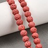 Dyed Synthetic Lava Rock Beads Strands GG-CBAAE19-06A-04-1