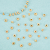 100Pcs 10 Style Rack Plating Alloy Bead FIND-BC0003-82-4