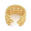 Brass Cuff Rings RJEW-P127-02G-3