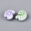 Opaque Acrylic Beads SACR-T017-84M-3