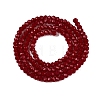 Opaque Solid Color Imitation Jade Glass Beads Strands EGLA-A044-P1mm-D02-3